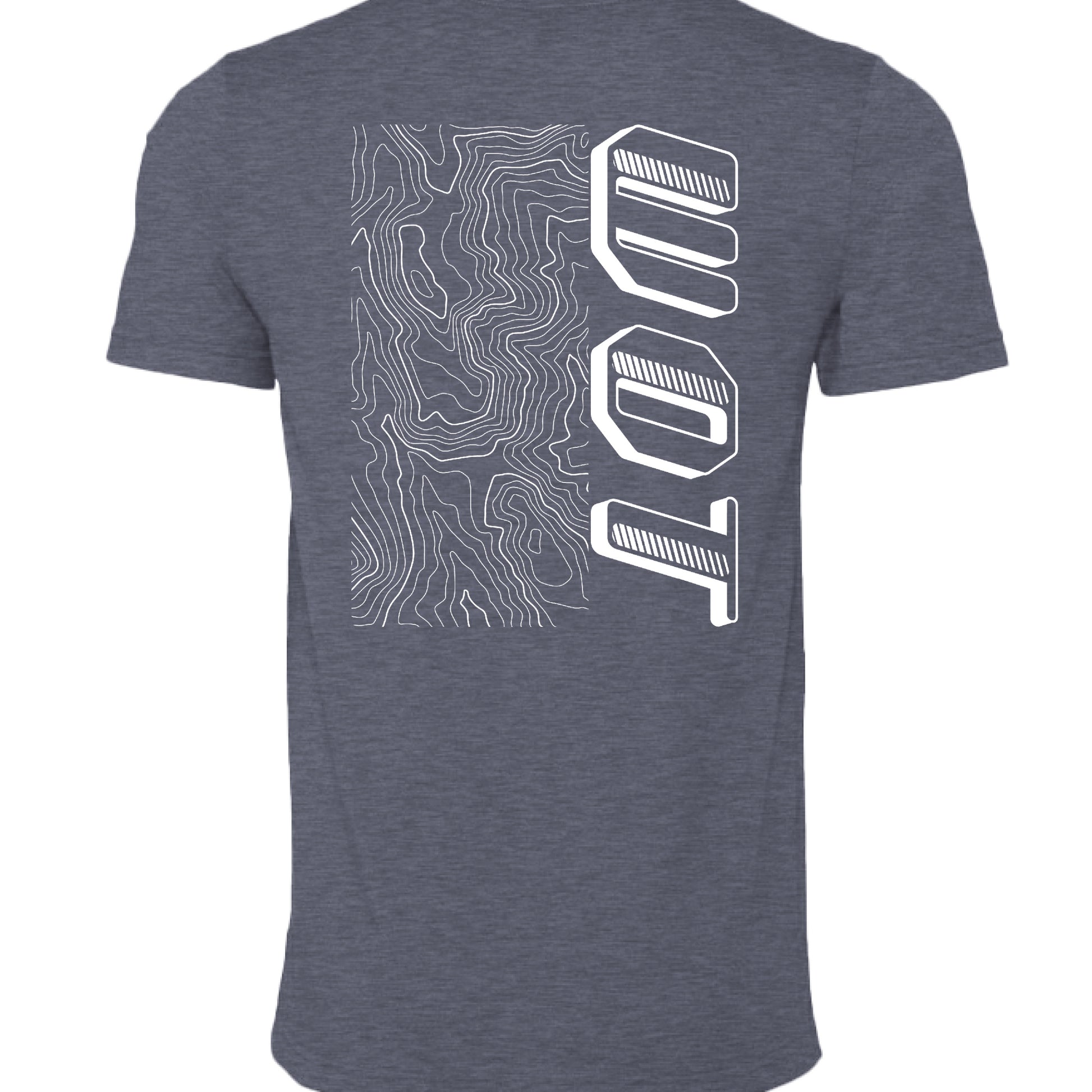 HEATHER MID NAVY - BACK