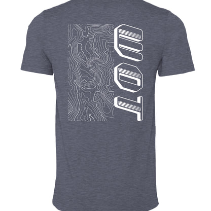 HEATHER MID NAVY - BACK