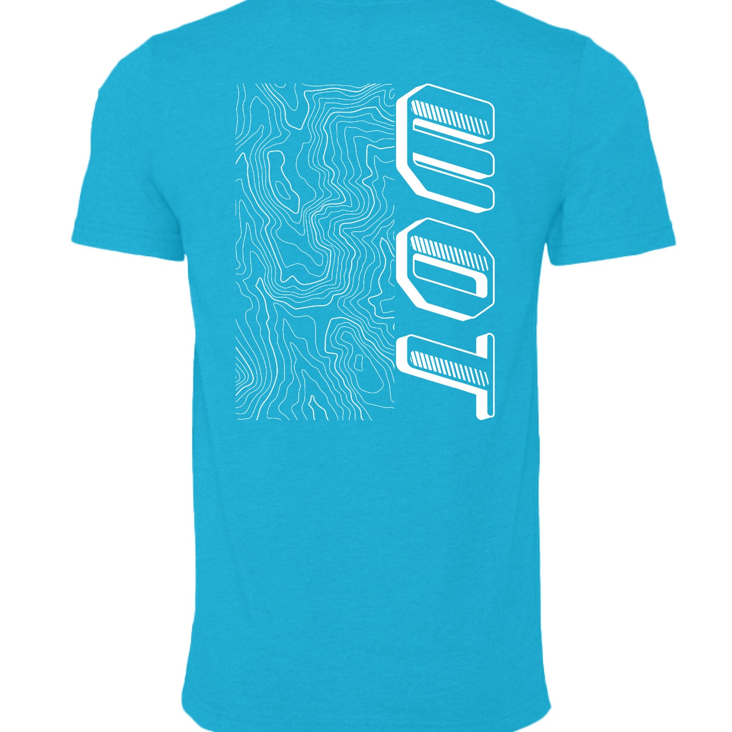 Neon Blue - BACK