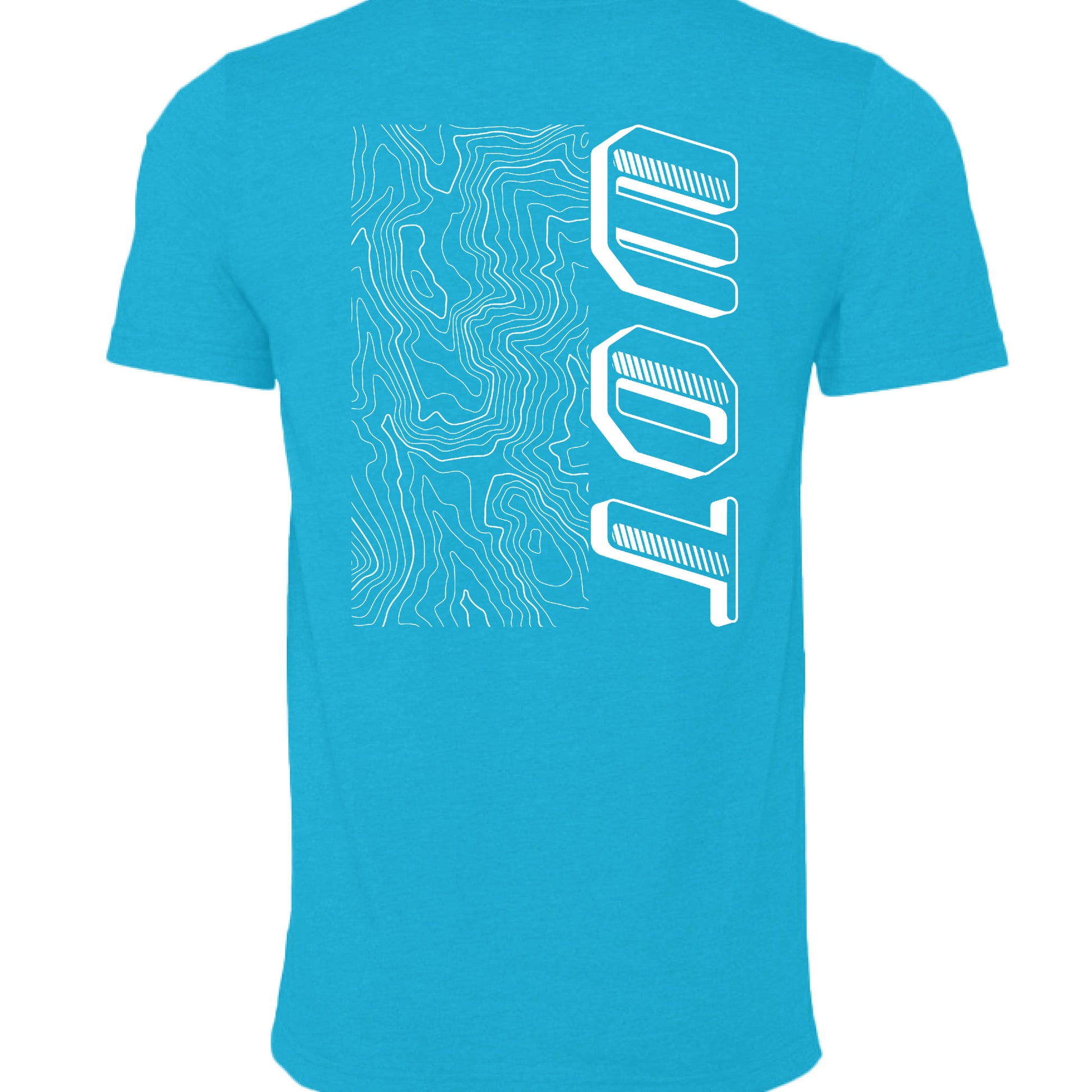 Neon Blue - BACK