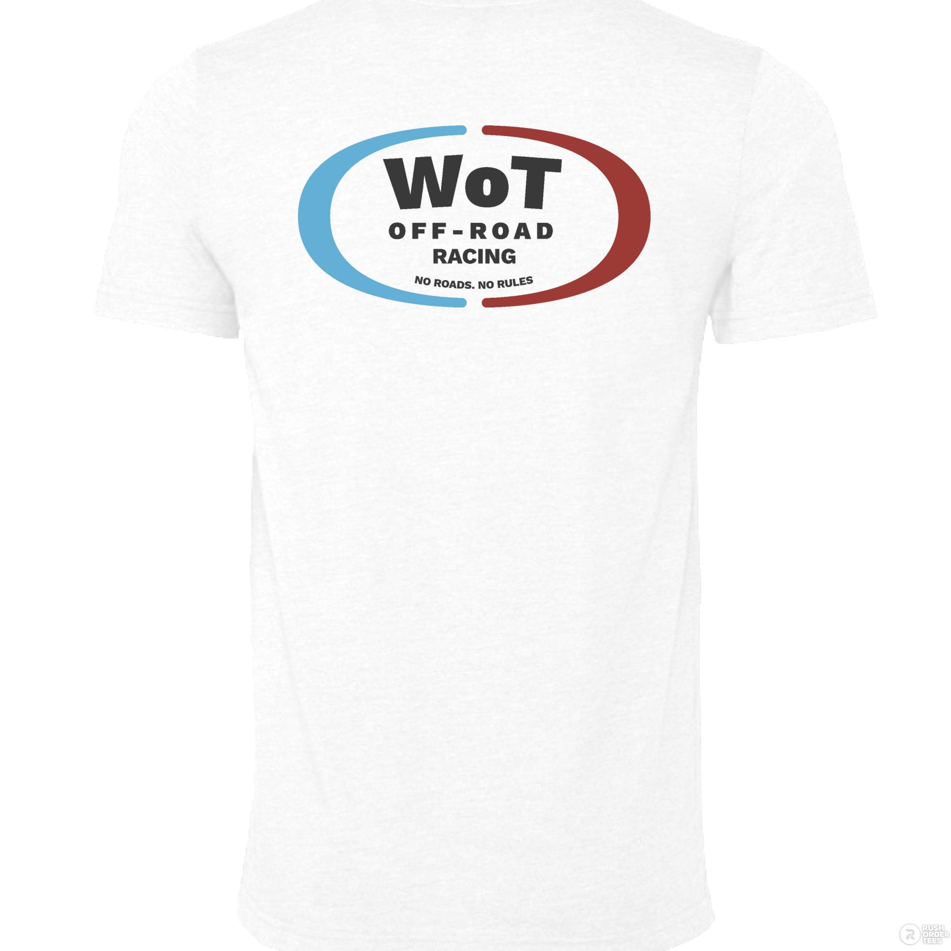 SOLID WHT BLEND - BACK