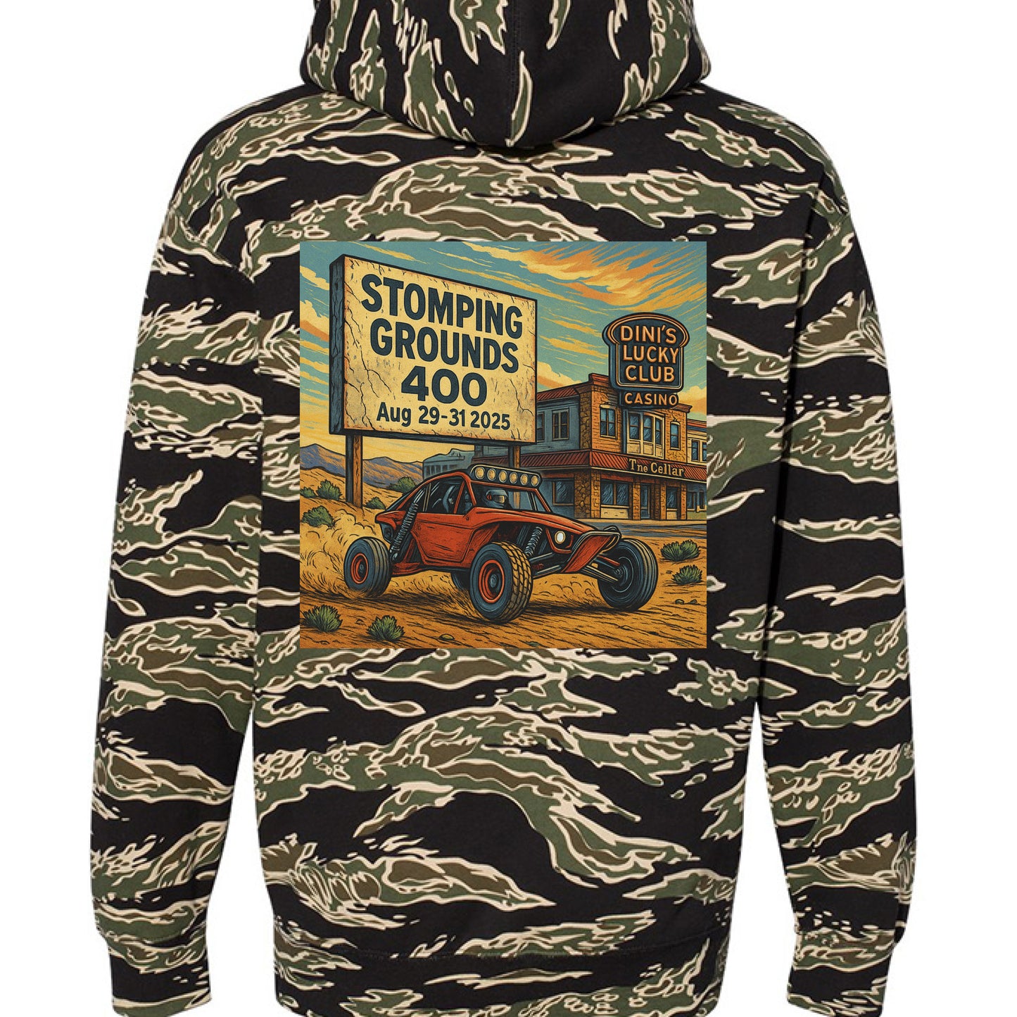 Tiger Camo - BACK